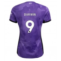 Fotballdrakt Dame Liverpool Darwin Nunez #9 Tredjedrakt 2023-24 Kortermet